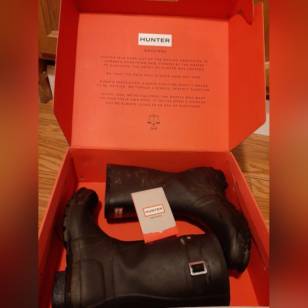 Hunter short rainboots